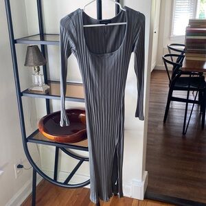 Women’s Dynamite ribbed long sleeve dress